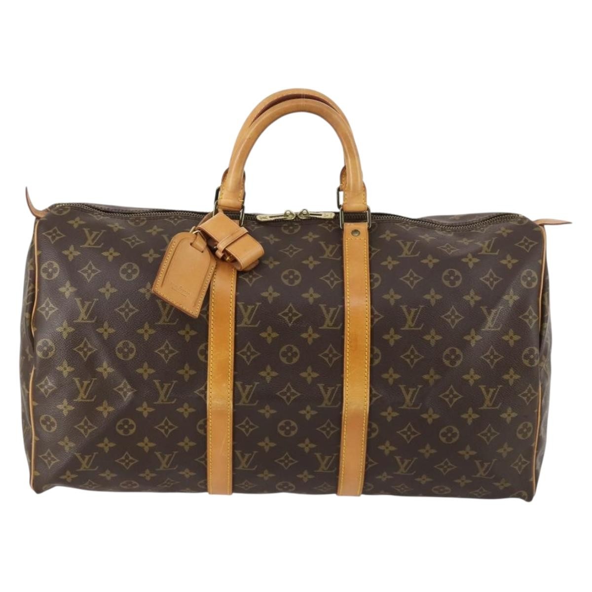 Louis Vuitton Keepall Bag Monogram Canvas, Multicolour, Canvas, Travel Bag