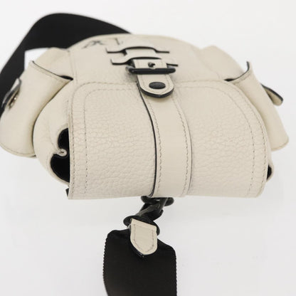 Louis Vuitton Christopher Backpack Taurillon Leather, WHITE, LEATHER, Shoulder bag