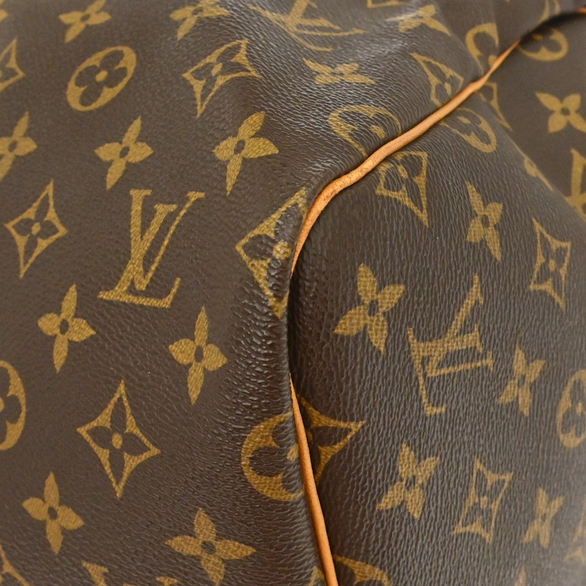 Louis Vuitton Keepall Bag Monogram Canvas, Brown, Canvas, Travel Bag