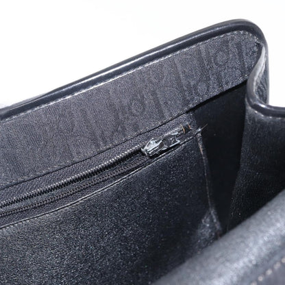 Christian Dior Vintage CD trotter Shoulder bag Canvas, BLACK, CANVAS, Shoulder bag