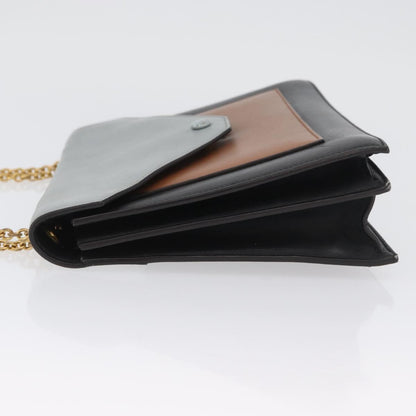 Celine Pocket Envelope Shoulder Bag Leather, MULTICOLOUR, LEATHER, Shoulder bag