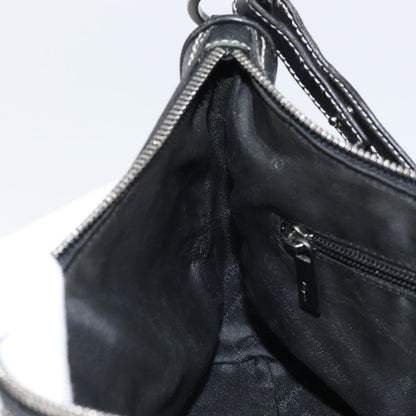 Salvatore Ferragamo Gancini Shoulder Bag Leather, BLACK, LEATHER, Shoulder bag