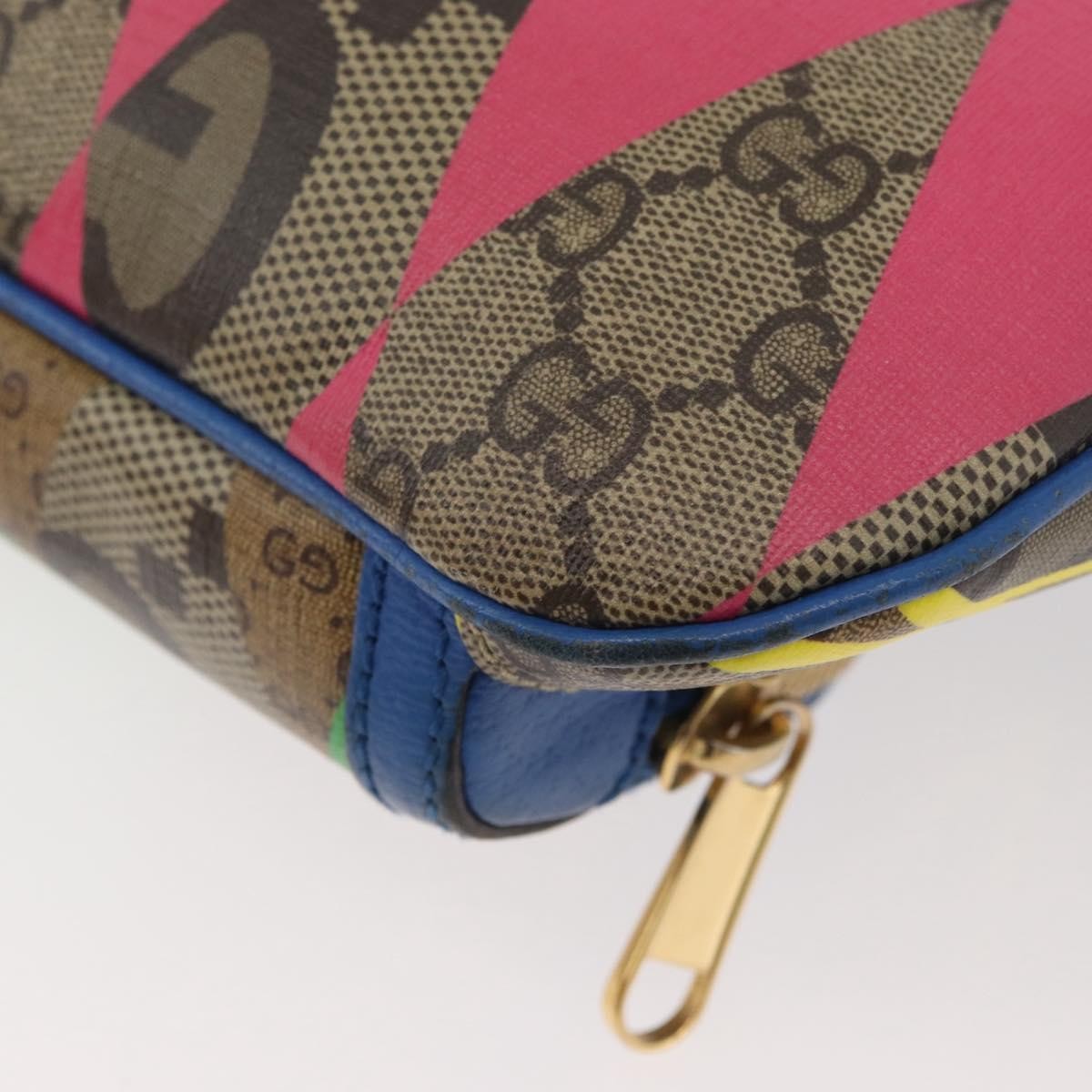 Gucci GG Supreme Belt Bag GG Coated Canvas and Leather, Multicolour, PVC, Crossbody Bag