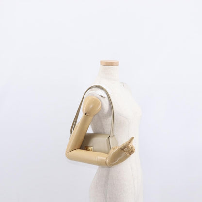 Givenchy Vintage Handbag Leather, BEIGE, LEATHER, Handbag