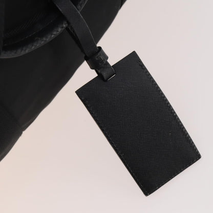 Prada Vintage Boston Bag Nylon, Black, Nylon, Travel Bag