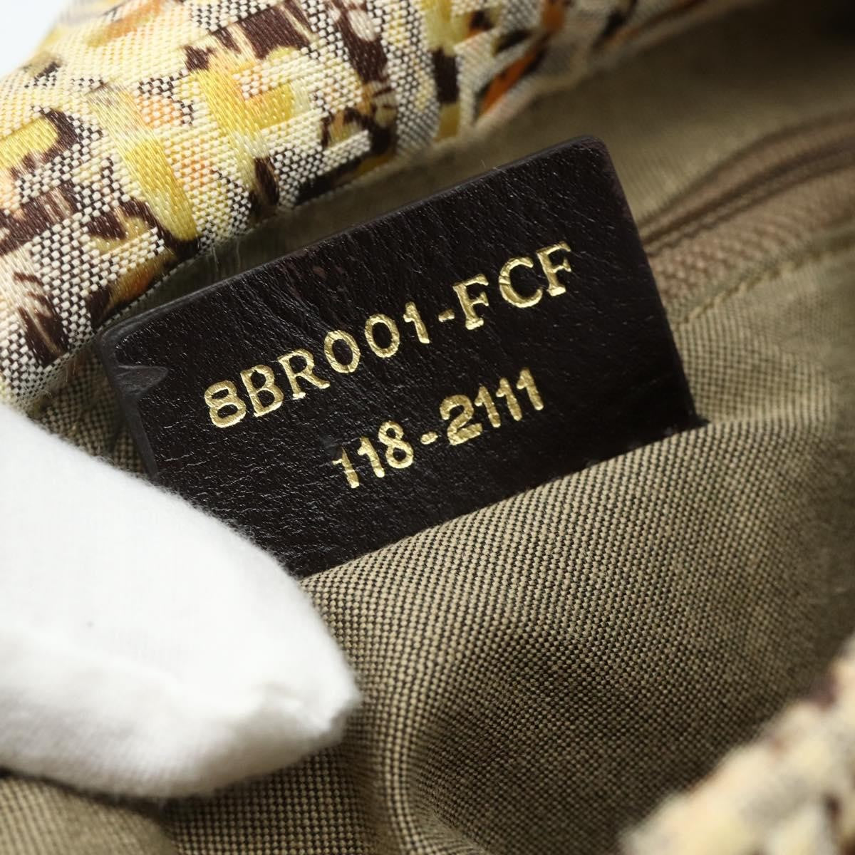 Fendi Mamma Baguette Zucca canvas, Beige, Canvas, Shoulder Bag