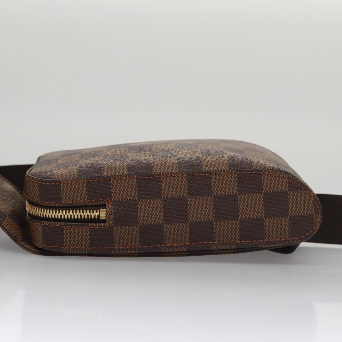 Louis Vuitton Geronimos Waist Bag Damier, BROWN, CANVAS, Shoulder bag