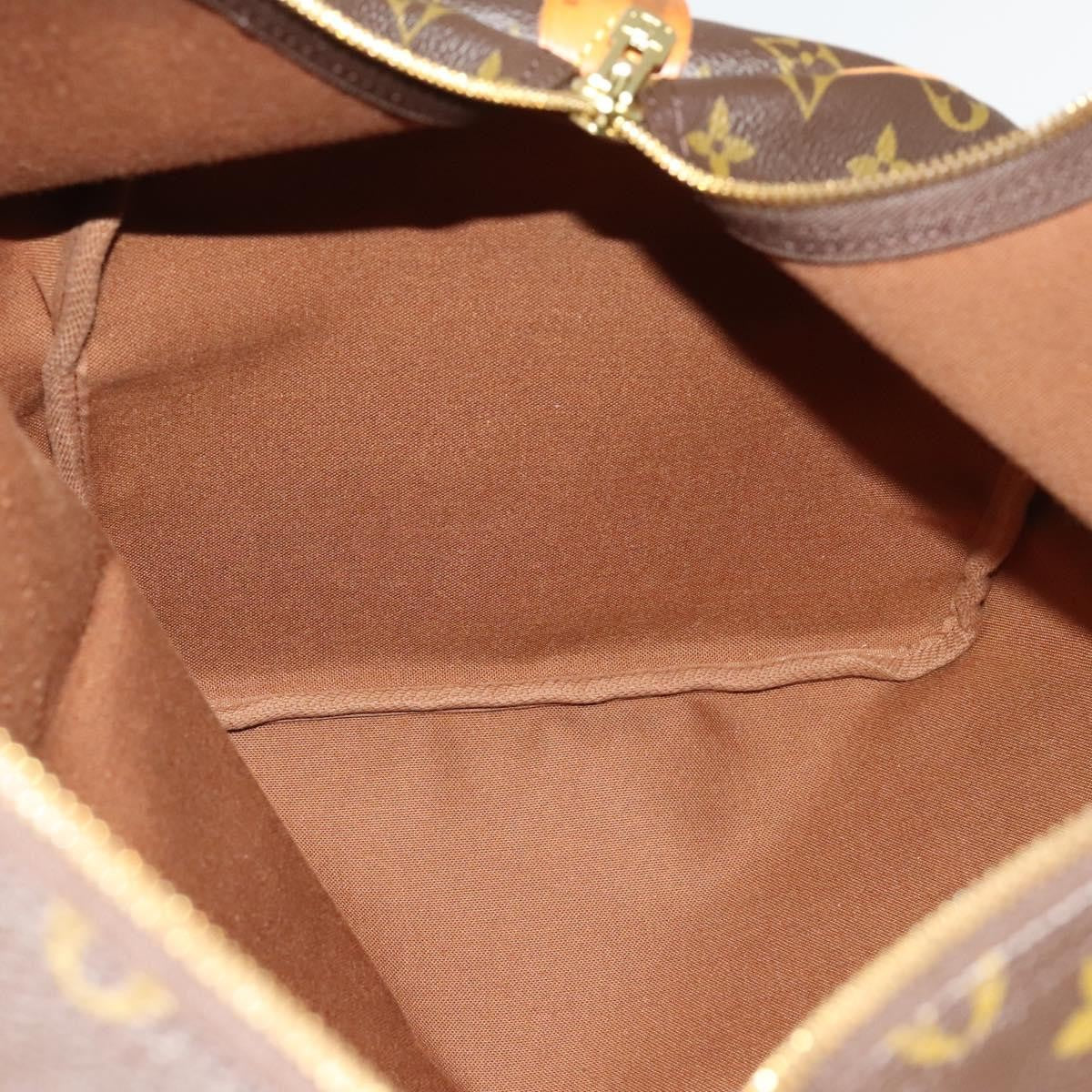 Louis Vuitton Keepall Bag Monogram Canvas, BROWN, CANVAS, Travel bag