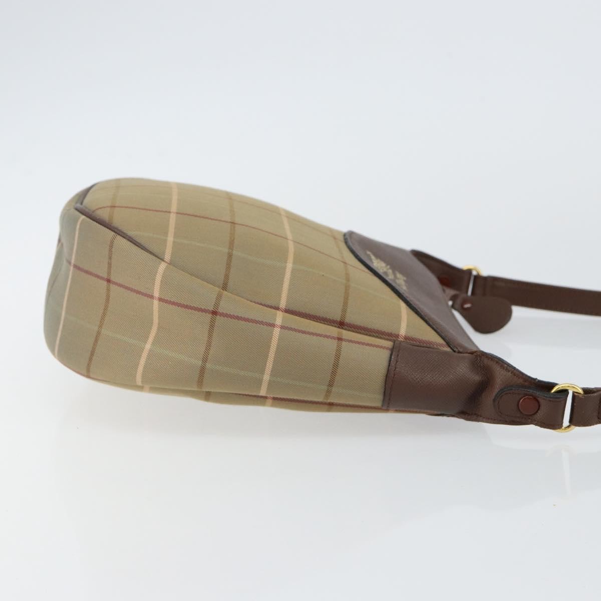 Burberry Nova Check Tote Nylon and Leather, BEIGE, CANVAS, Shoulder bag