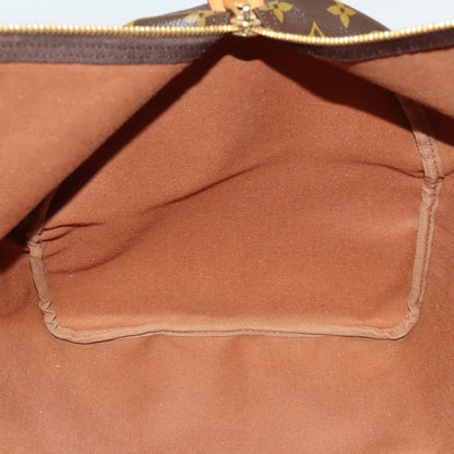 Louis Vuitton Keepall Bag Monogram Canvas, BROWN, CANVAS, Travel bag