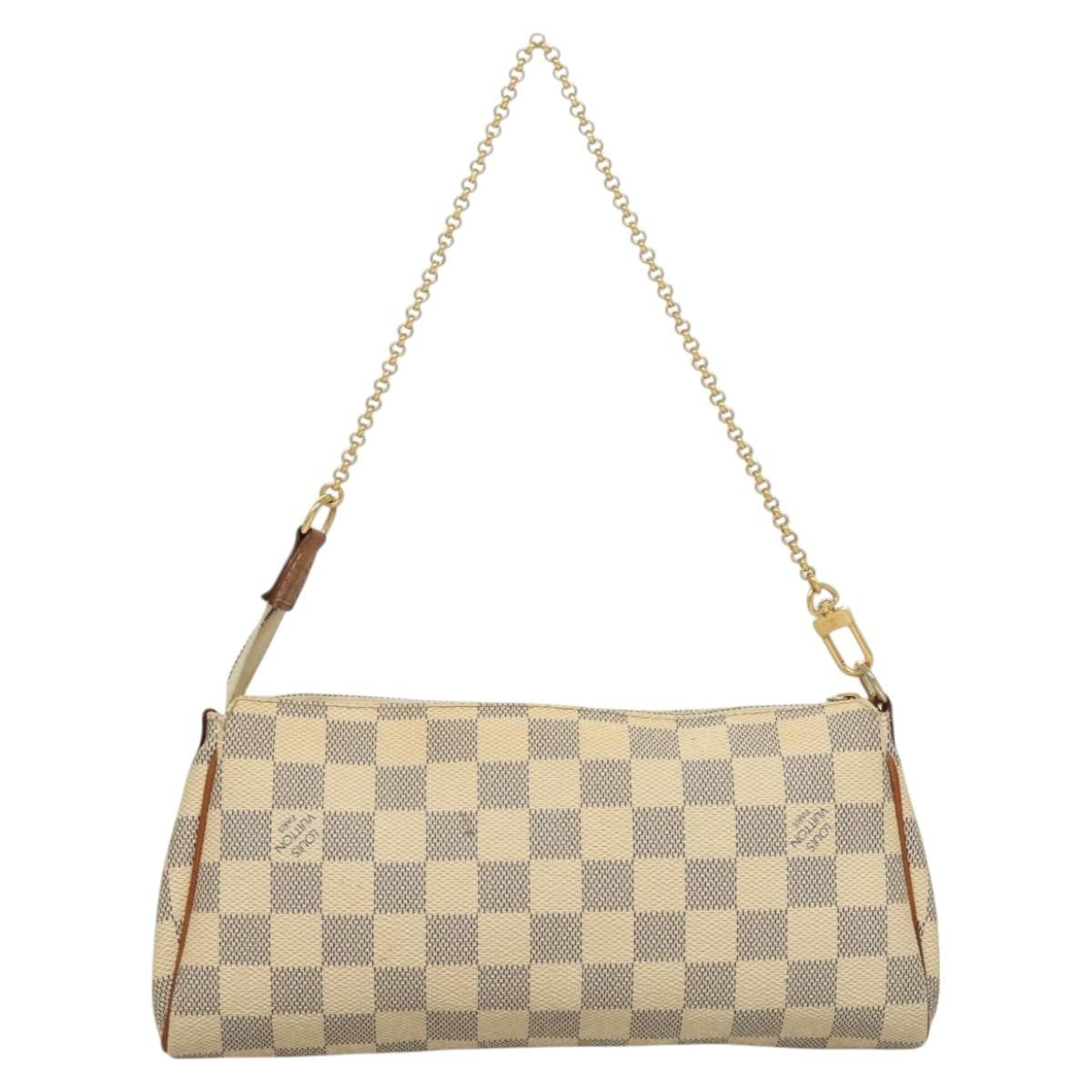 Louis Vuitton Eva Handbag Damier, MULTICOLOUR, CANVAS, Shoulder bag