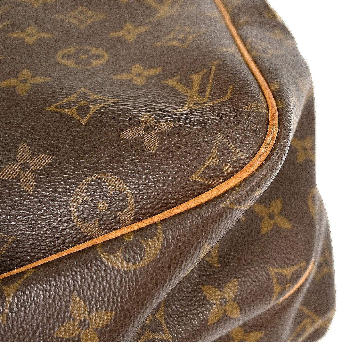 Louis Vuitton Reporter Bag Monogram Canvas, BROWN, CANVAS, Shoulder bag
