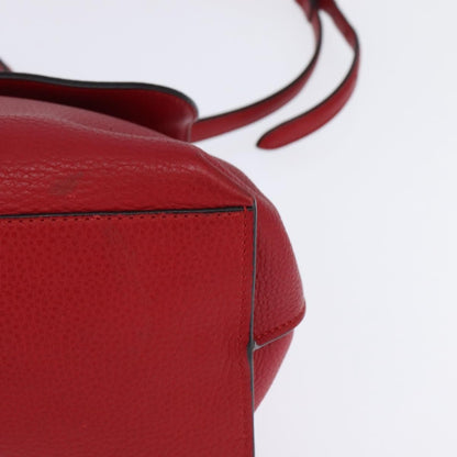 Gucci Bamboo Daily Top Handle Bag Leather, RED, LEATHER, Handbag