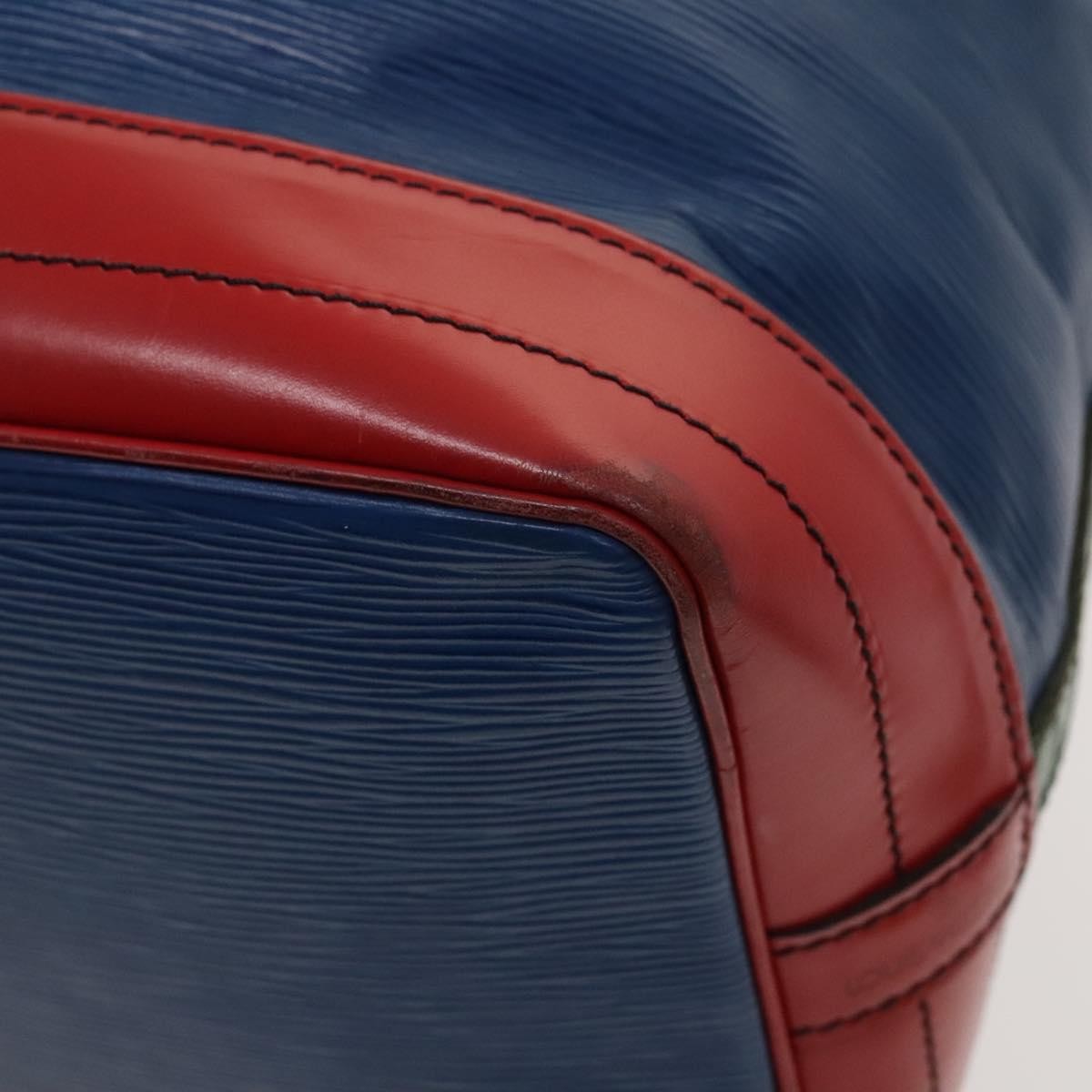 Louis Vuitton Tricolor Noe Handbag Epi Leather, BLUE, LEATHER, Handbag