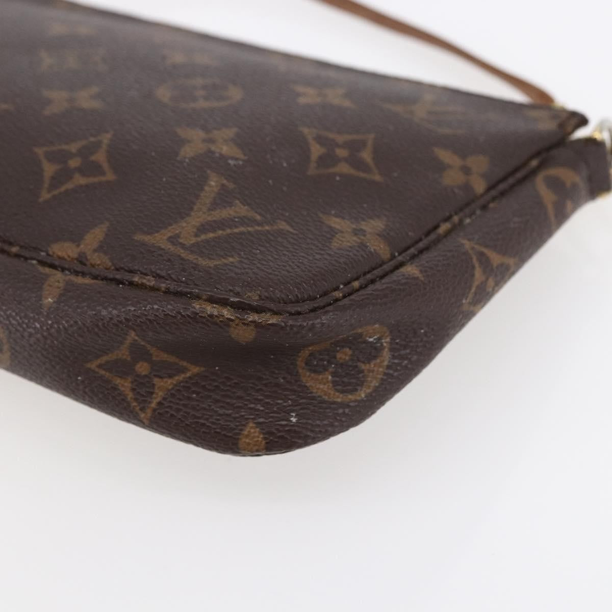 Louis Vuitton Pochette Accessoires NM Monogram Canvas, BROWN, CANVAS, Clutche & pouche