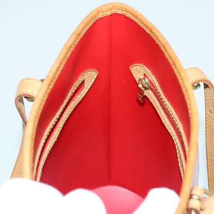 Louis Vuitton Bucket Bag Monogram Vernis, Red, Patent Leather, Shoulder Bag