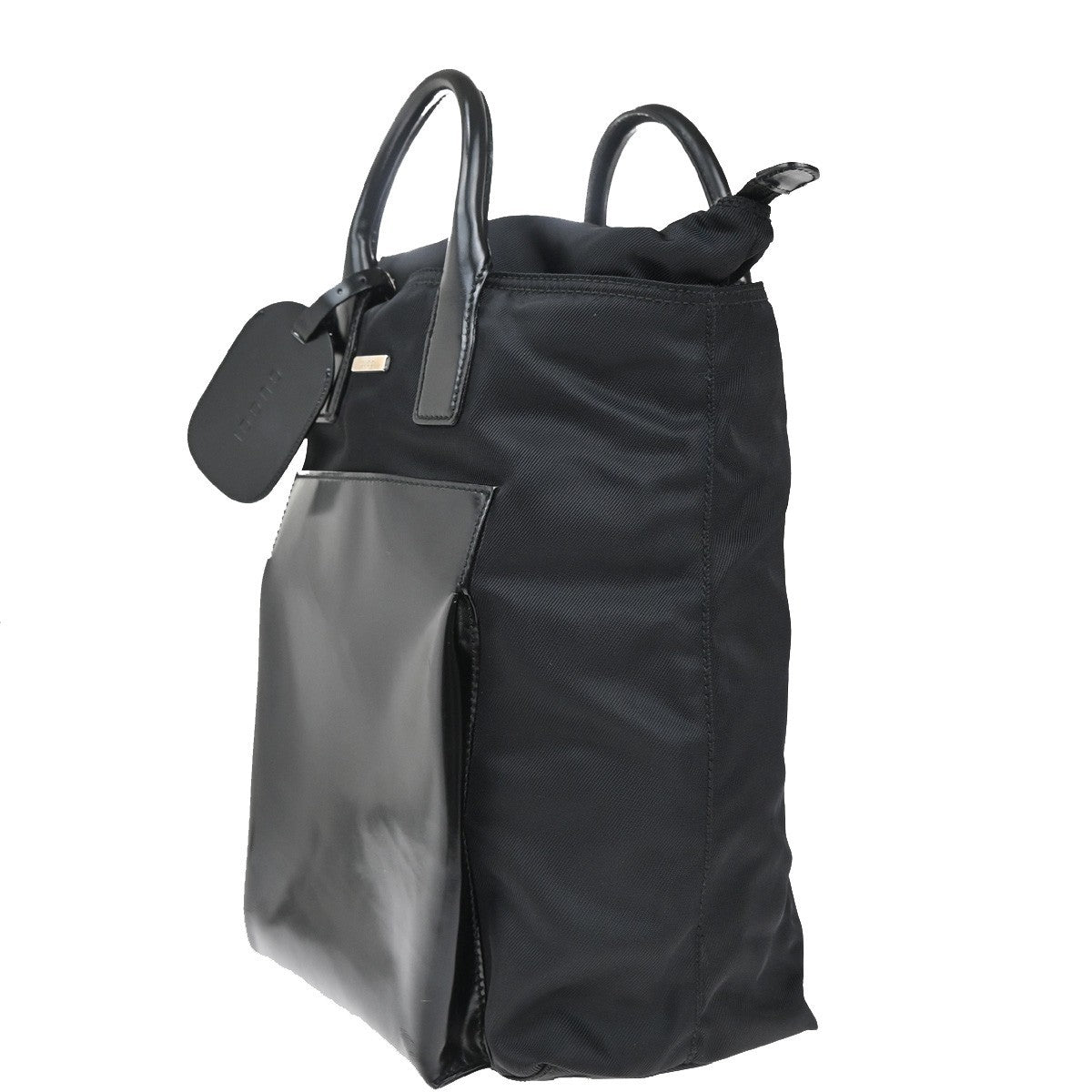 Gucci Vintage tote Nylon, BLACK, NYLON, Tote bag