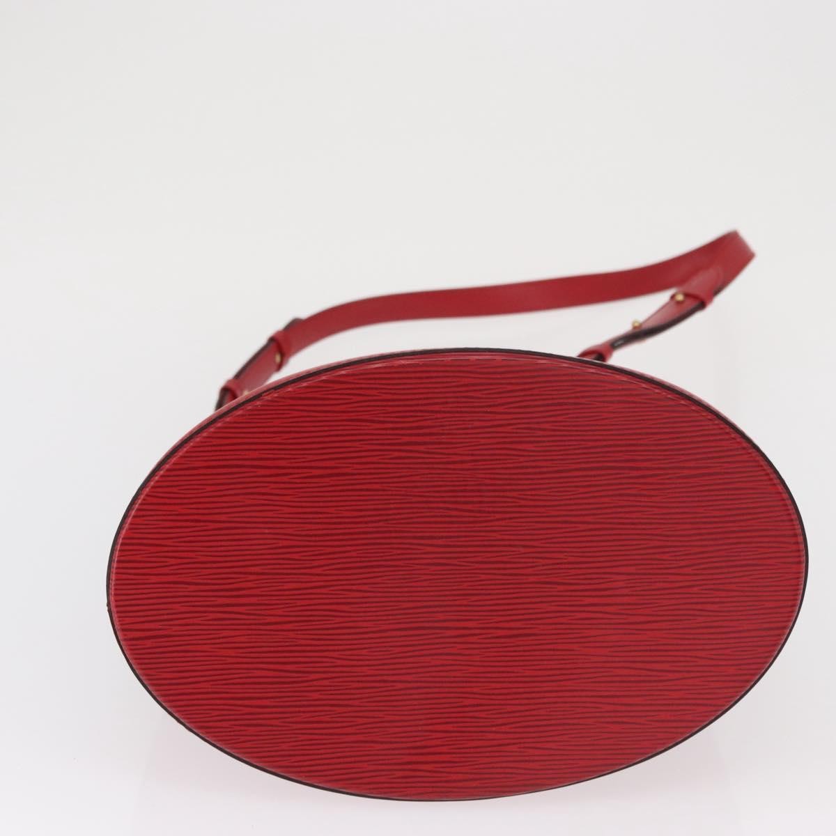 Louis Vuitton Cluny Shoulder Bag Epi Leather, RED, LEATHER, Shoulder bag