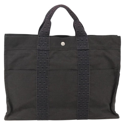 Hermes Fourre-tout Herline Fourre-tout Herline, GRAY, CANVAS, Tote bag