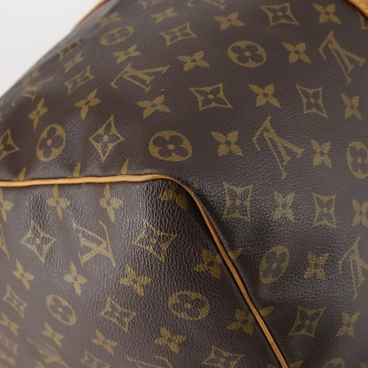 Louis Vuitton Keepall Bag Monogram Canvas, BROWN, CANVAS, Travel bag