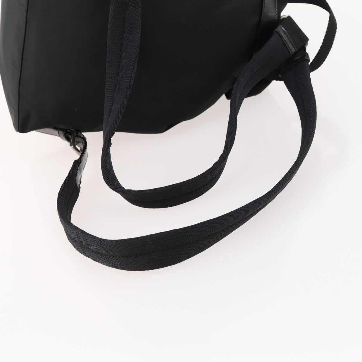 Prada Front Pocket Backpack Tessuto, BLACK, NYLON, Backpack