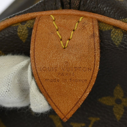 Louis Vuitton Keepall Bag Monogram Canvas, BROWN, CANVAS, Travel bag