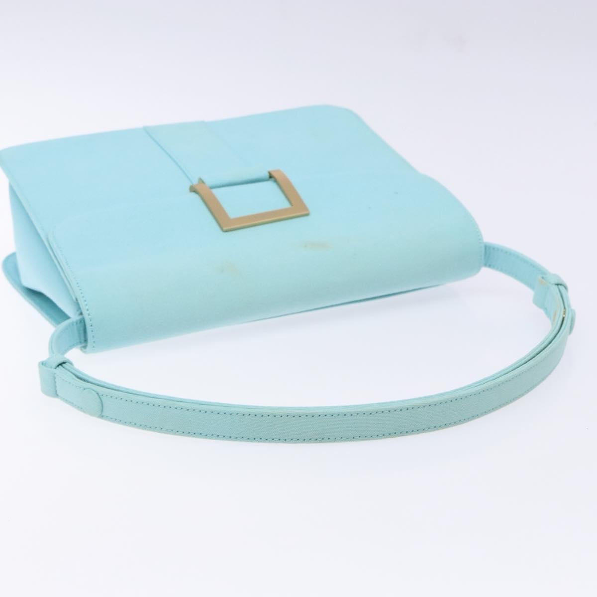 Saint Laurent Vintage Shoulder Bag Canvas, BLUE, CANVAS, Shoulder bag
