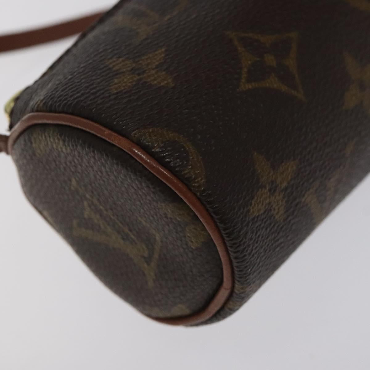 Louis Vuitton Papillon Pochette Monogram Canvas, BROWN, CANVAS, Handbag
