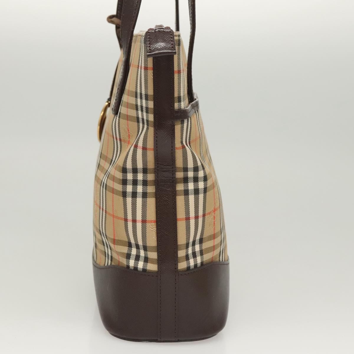 Burberry Nova Check Tote canvas check pattern, BEIGE, CANVAS, Tote bag