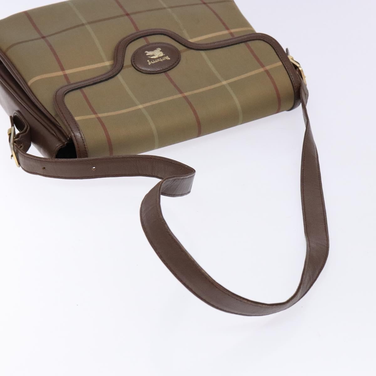 Burberry Nova check Shoulder bag Canvas, BEIGE, CANVAS, Shoulder bag