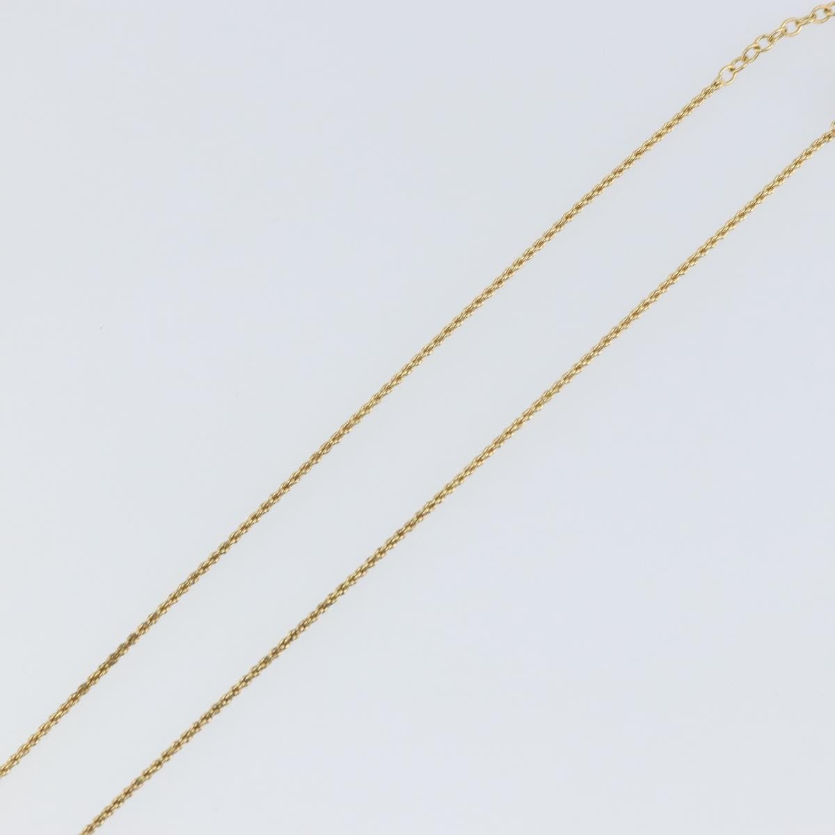 Christian Dior Vintage CD Pendant Necklace Metal, GOLD, METAL, Necklace