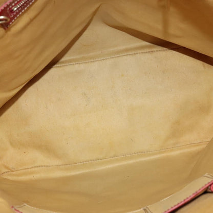 Celine Vintage Macadam Tote bag Canvas and Leather, BEIGE, CANVAS, Tote bag