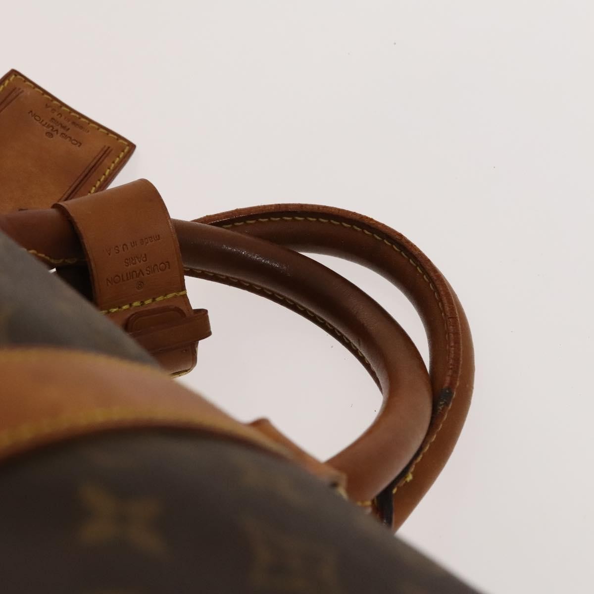 Louis Vuitton Keepall Bag Monogram Canvas, BROWN, CANVAS, Travel bag