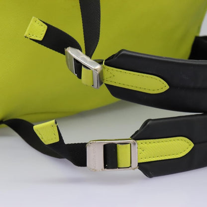 Louis Vuitton Discovery Backpack Monogram Taigarama, Yellow, Leather, Backpack