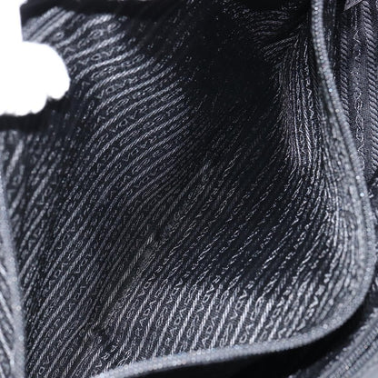 Prada Vintage Zip Tote Tessuto, BLACK, NYLON, Tote bag