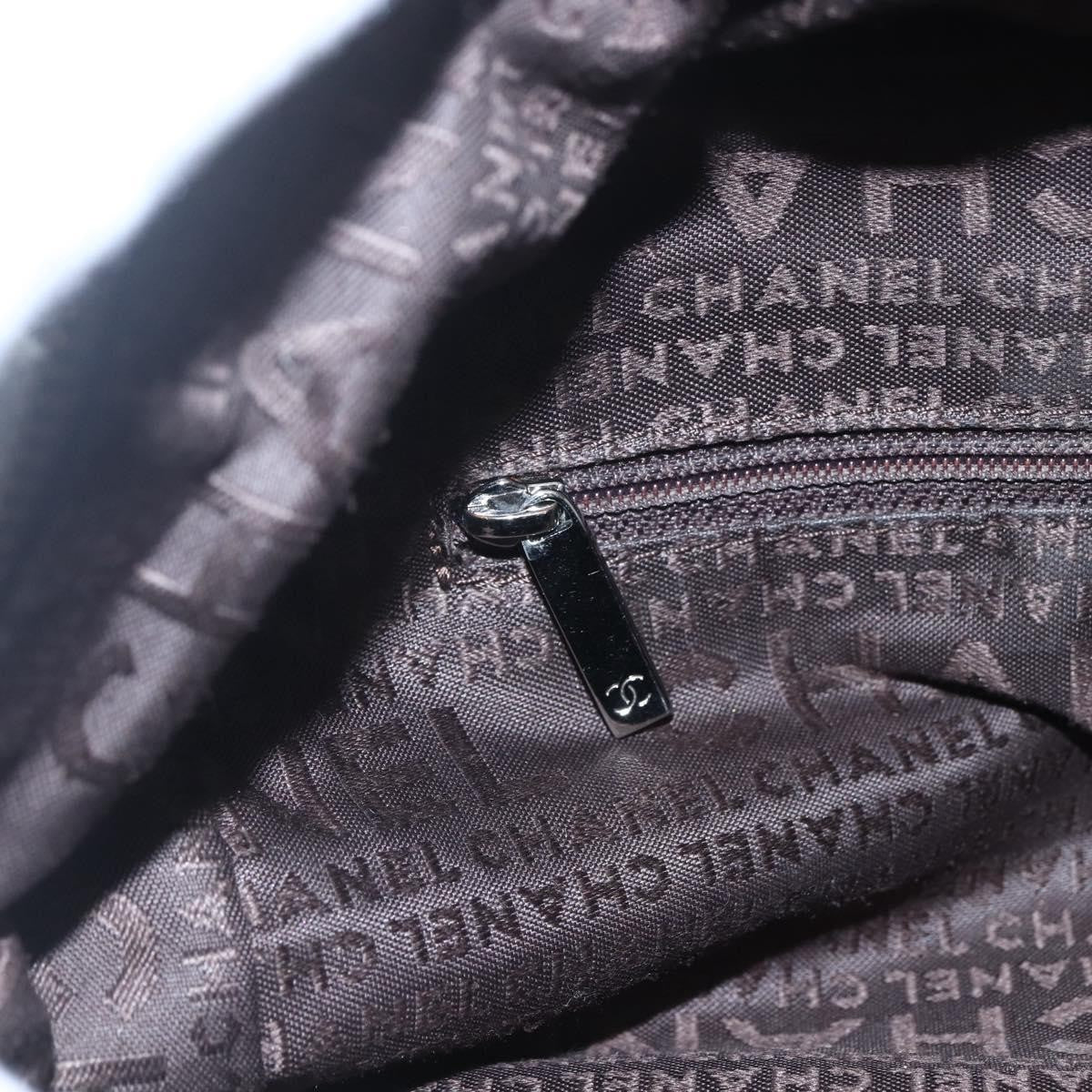 Chanel Chocolate Bar CC Bowler Bag Caviar skin, BLACK, LEATHER, Handbag