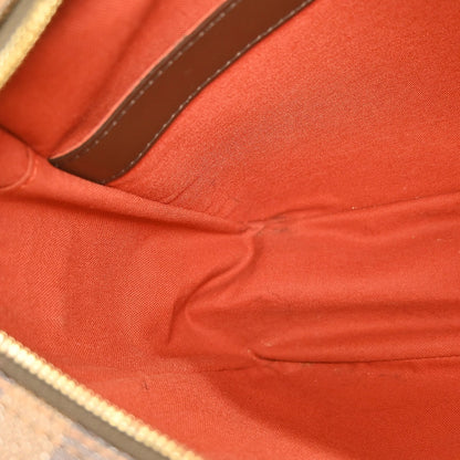 Louis Vuitton Naviglio Handbag Damier, BROWN, CANVAS, Shoulder bag