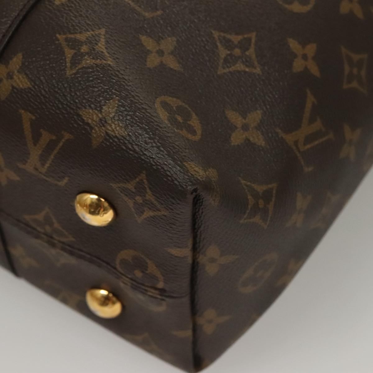 Louis Vuitton Melie Handbag Monogram Canvas, BROWN, CANVAS, Shoulder bag