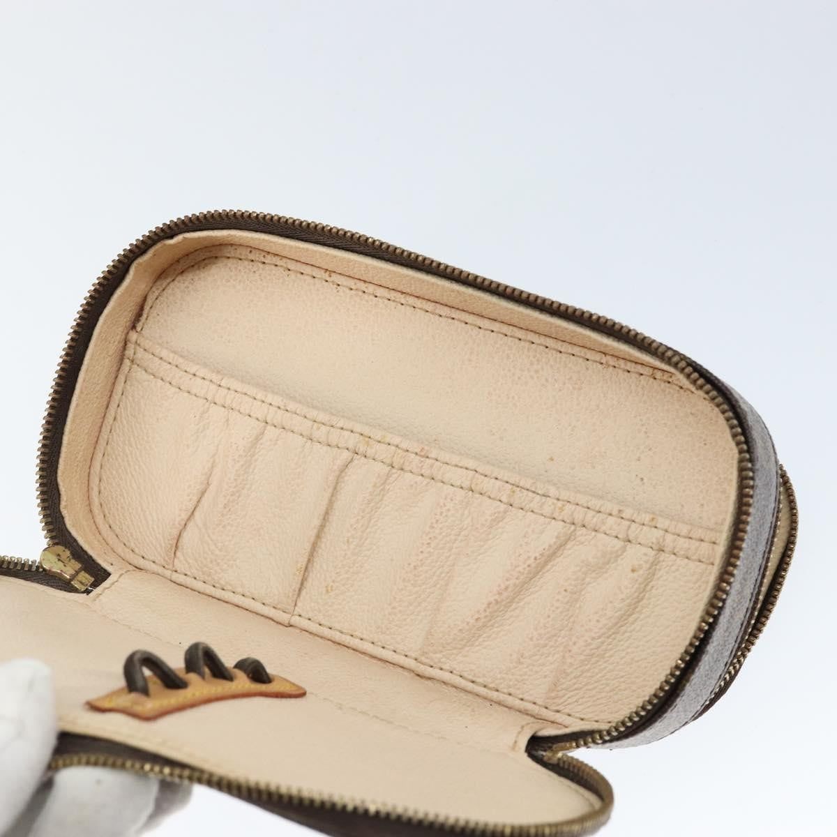 Louis Vuitton Pochette Accessoires Monogram Canvas, BROWN, CANVAS, Clutche & pouche