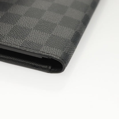 Louis Vuitton Brazza Long Bifold wallet Damier, GRAY, CANVAS, Wallets