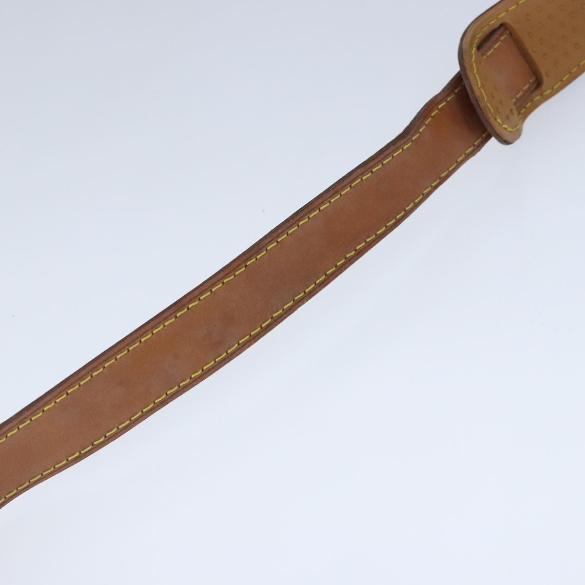 Louis Vuitton Adjustable Shoulder Strap Vachetta Leather, BEIGE, LEATHER, Straps