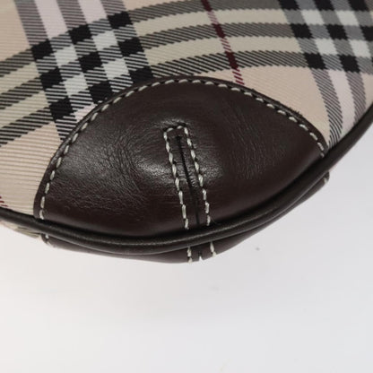 Burberry Nova Check Blue Label Canvas, BEIGE, CANVAS, Shoulder bag