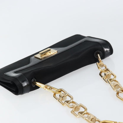 Givenchy Shoulder Bag Satin, BLACK, SATIN, Shoulder bag