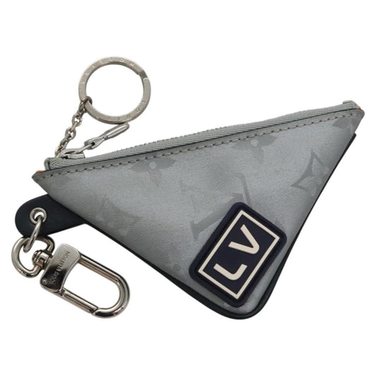 Louis Vuitton Porte cles satellite Canvas, Silver, Canvas, Charm