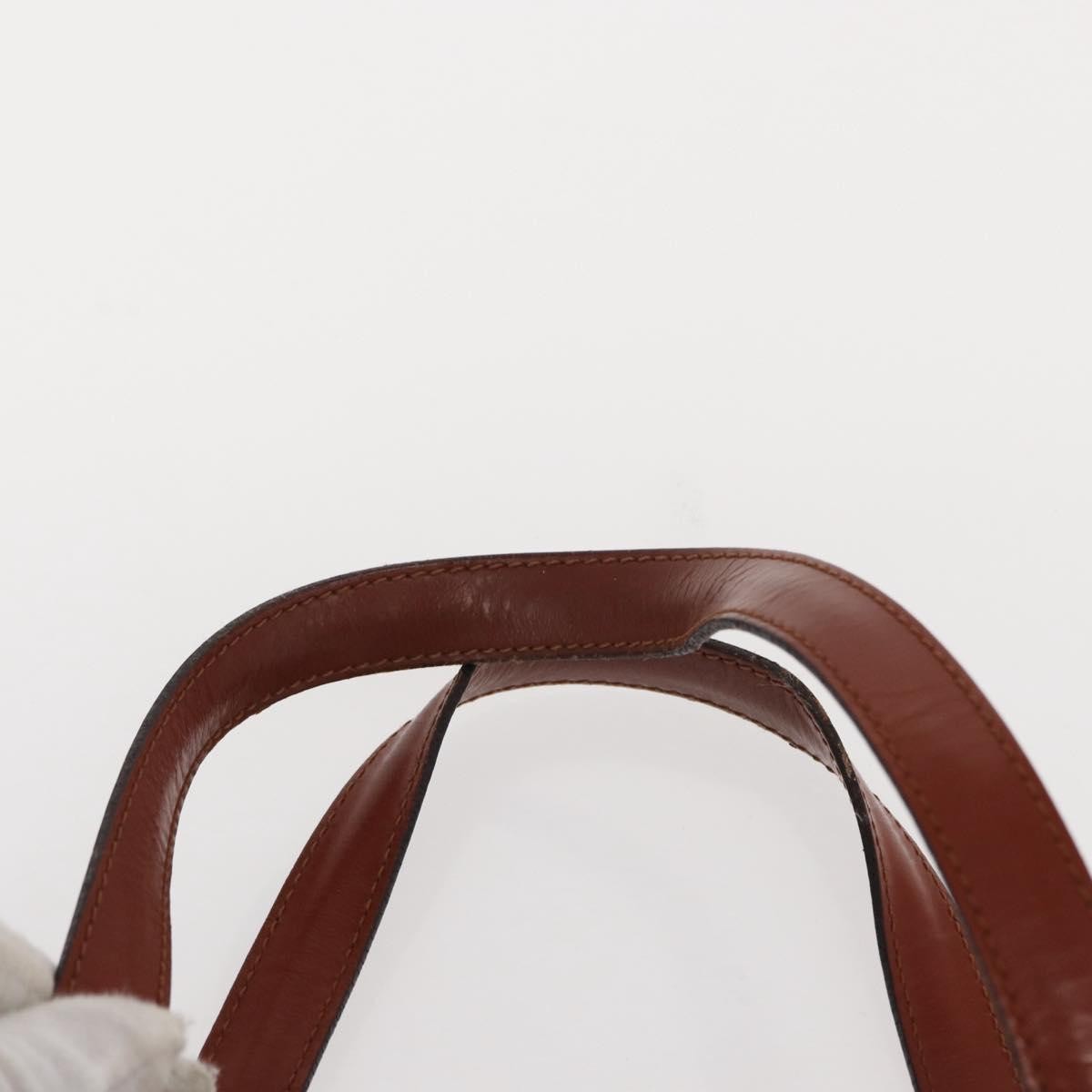 Louis Vuitton Saint Jacques Handbag Epi Leather, BROWN, LEATHER, Handbag