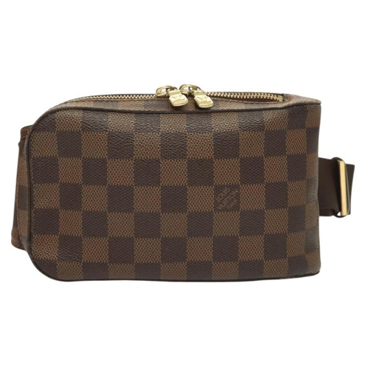 Louis Vuitton Geronimos Waist Bag Damier, BROWN, CANVAS, Shoulder bag