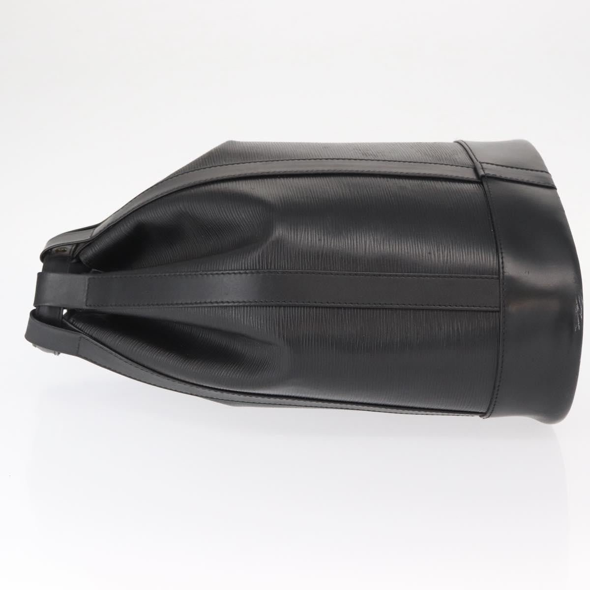 Louis Vuitton Randonnee Backpack Epi Leather, Black, Leather, Shoulder Bag