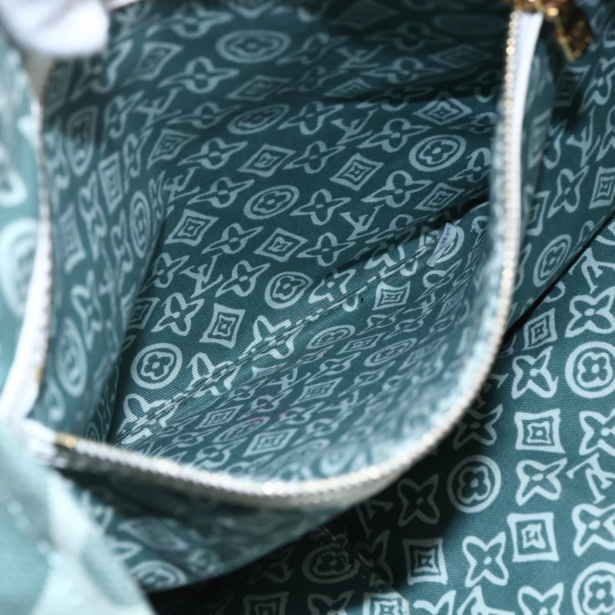 Louis Vuitton Tahitienne Cabas Canvas, GREEN, CANVAS, Tote bag