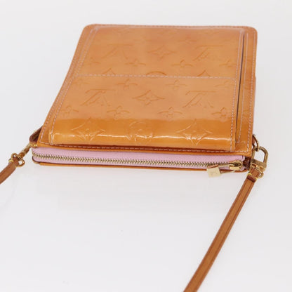 Louis Vuitton Mott Handbag Monogram Vernis, PINK, PATENT_LEATHER, Clutche & pouche
