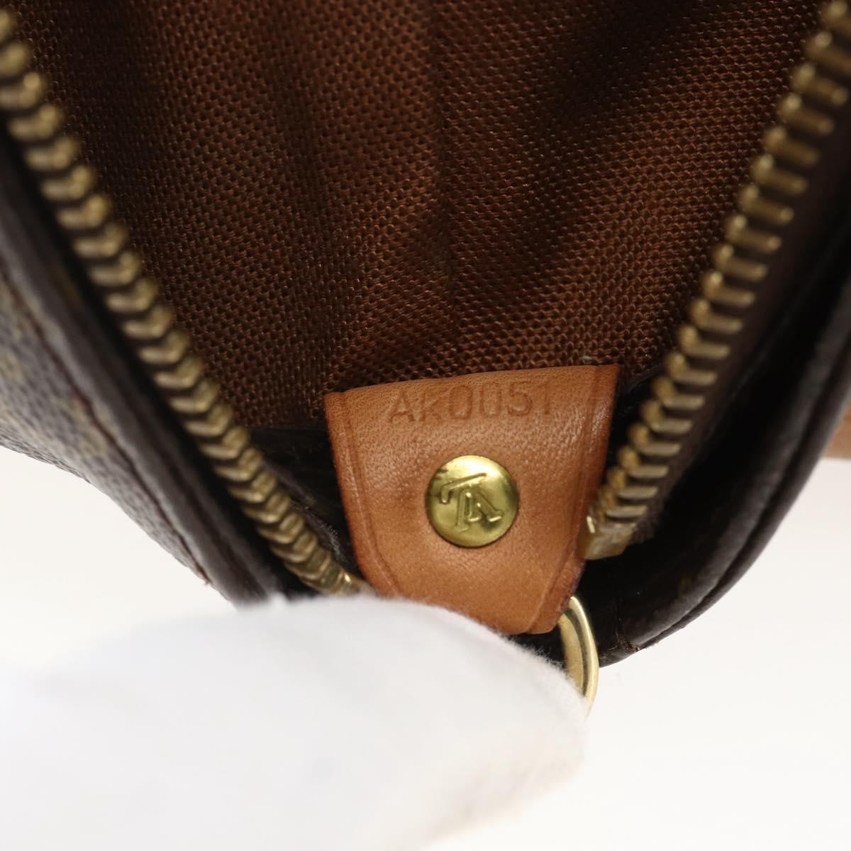 Louis Vuitton Cabas Mezzo Monogram Canvas, BROWN, CANVAS, Tote bag